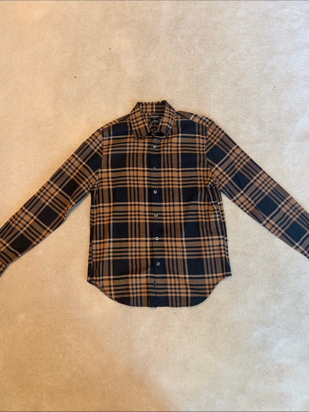 Todd Snyder Albini Plaid Shirt Medium